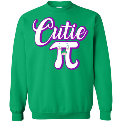 Cutie Pi Math Teacher T-shirt Irish Green