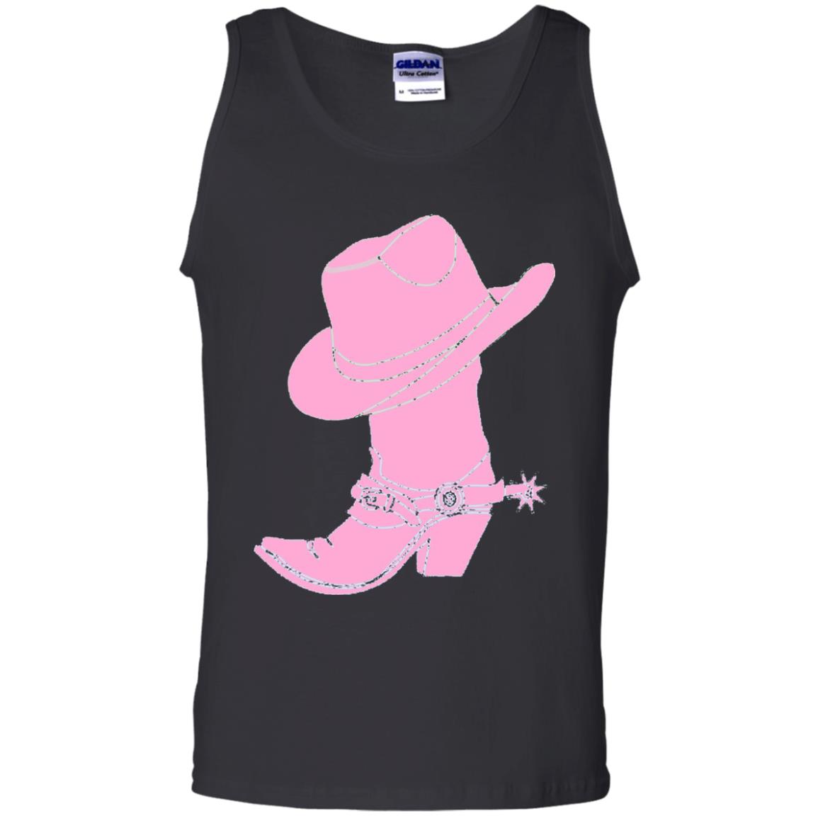 Cowgirl Boots Western Wear T-shirt Black