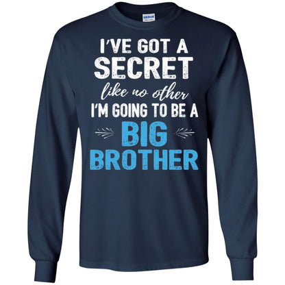 Brother Announcement T-shirt I_ve Got A Secret Like No Other Navy