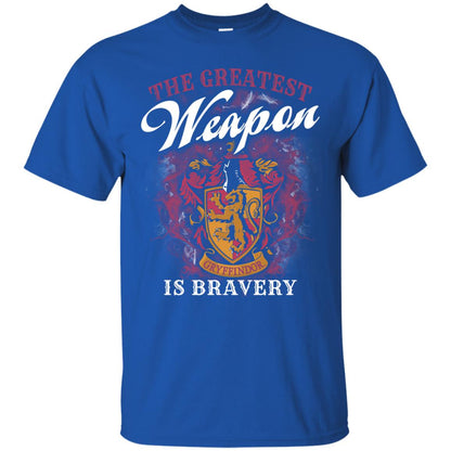 The Greatest Weapon Is Bravery Harry Potter Fan T-shirtG200 Gildan Ultra Cotton T-Shirt