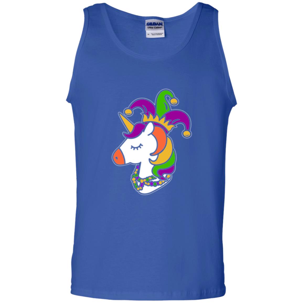 Mardi Gras Unicorn T-shirt Royal