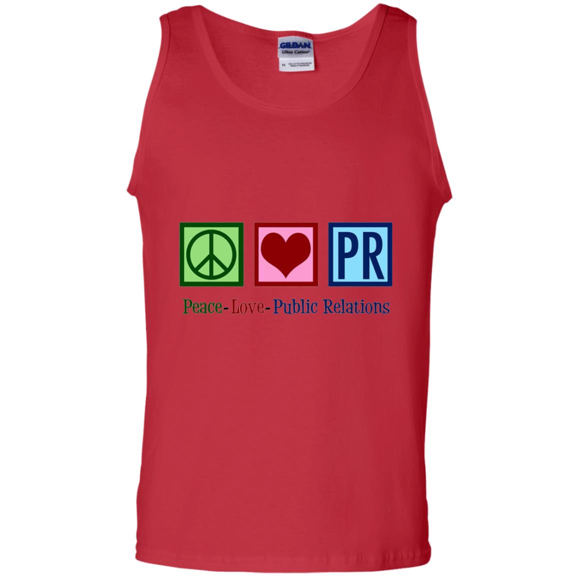 Cool Pr Public Relations T-shirt Red