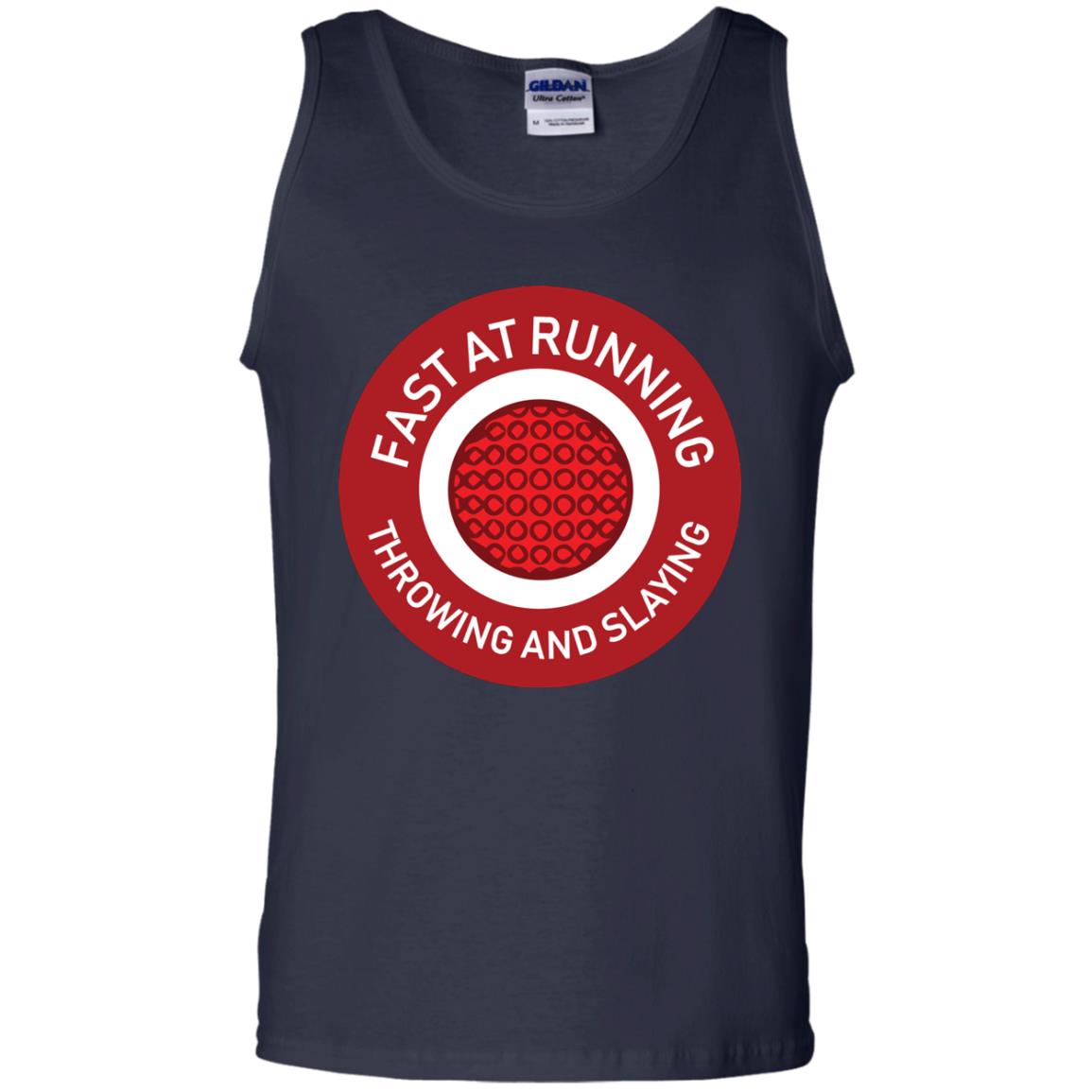 Fast At Running Throwing And Slaying Dodgeball Shirts Navy