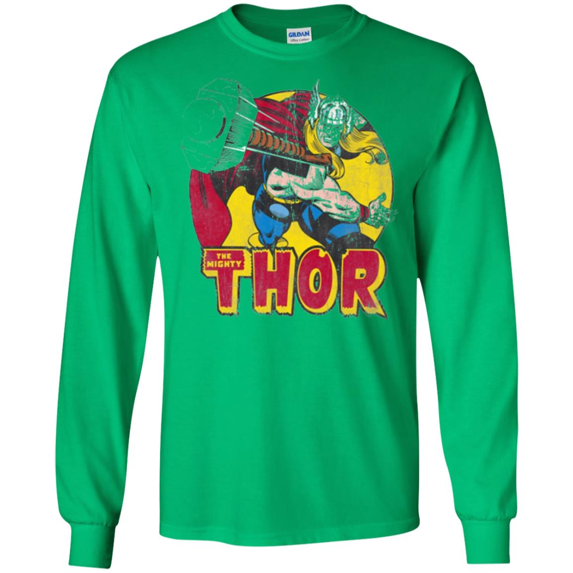 Comic Marvel T-shirt The Mighty Thor Irish Green