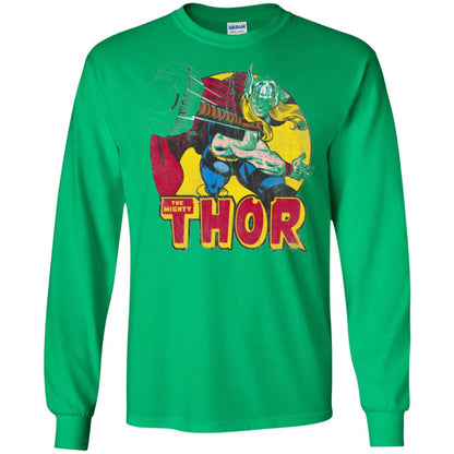 Comic Marvel T-shirt The Mighty Thor Irish Green
