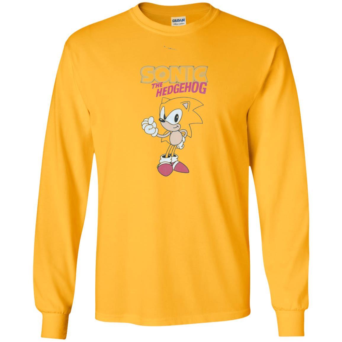 Movie T-Shirt Sonic The Hedgehog Gold