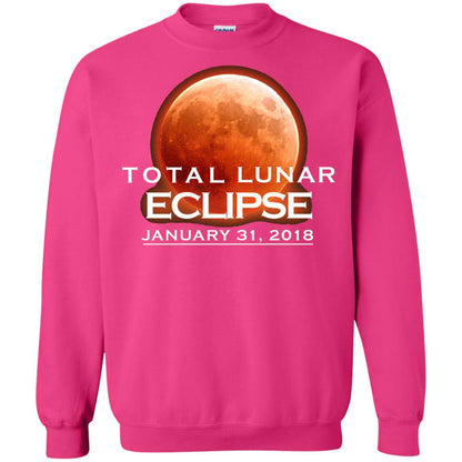 Lunar Eclipse T-shirt January 31, 2018 Graphic T-shirt Heliconia