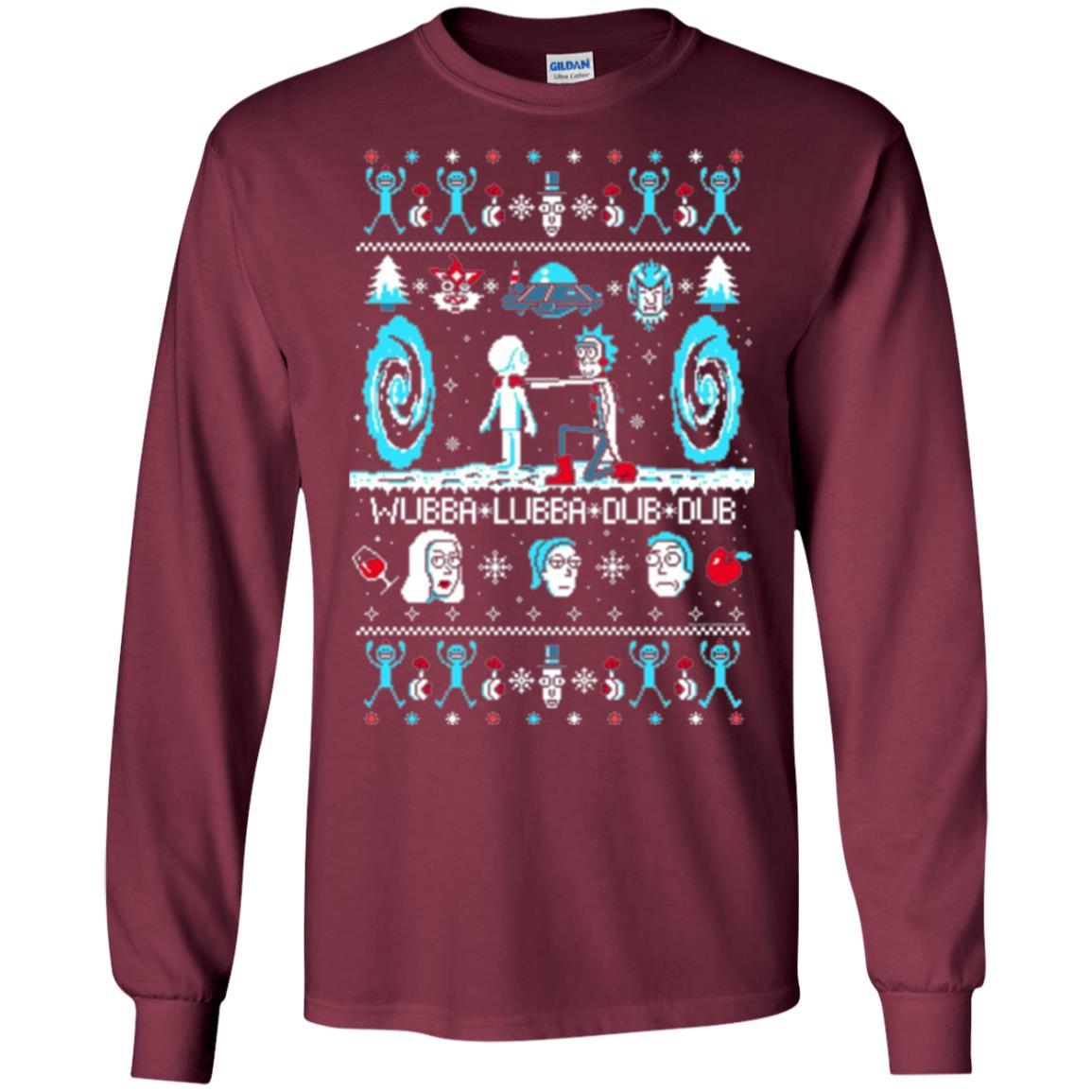 Film T-shirt Build A Snowmorty T-shirt Maroon