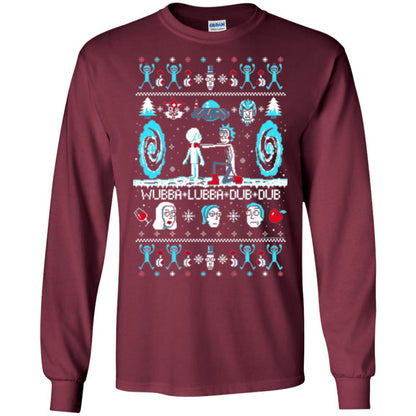 Film T-shirt Build A Snowmorty T-shirt Maroon