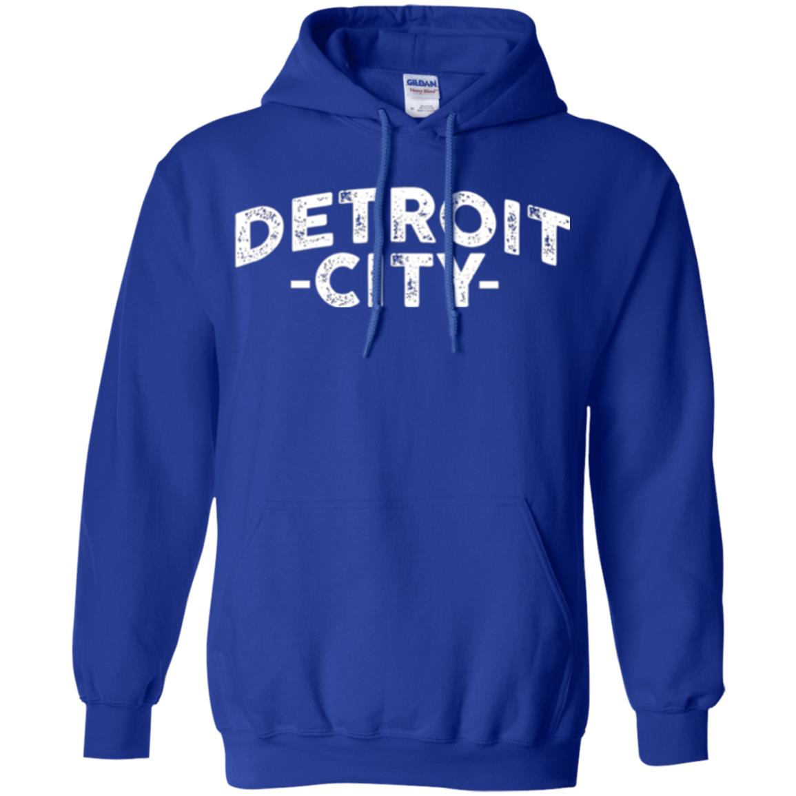 Detroit Michigan T-shirt Royal