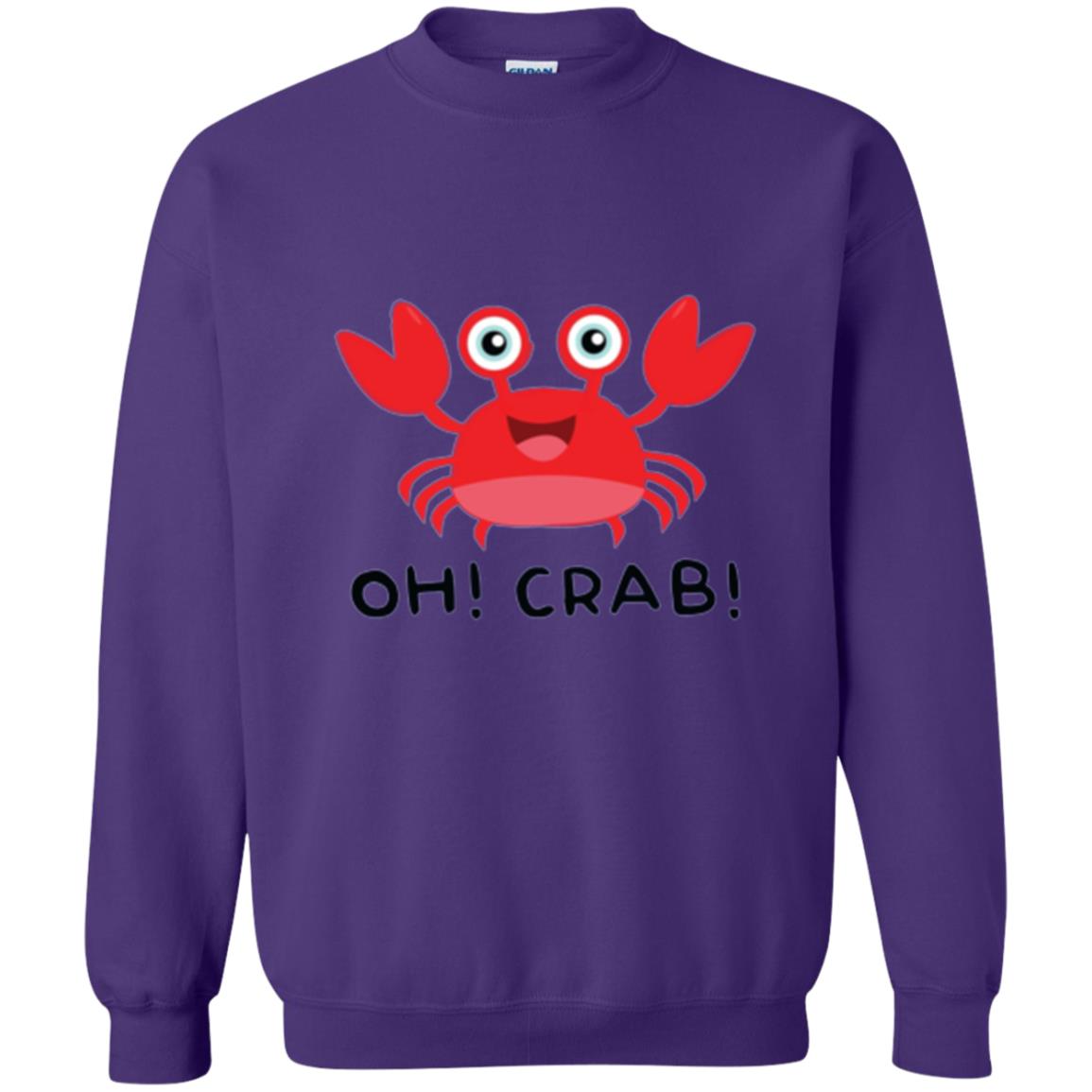 Oh Crab Crab Lover T-shirt Purple