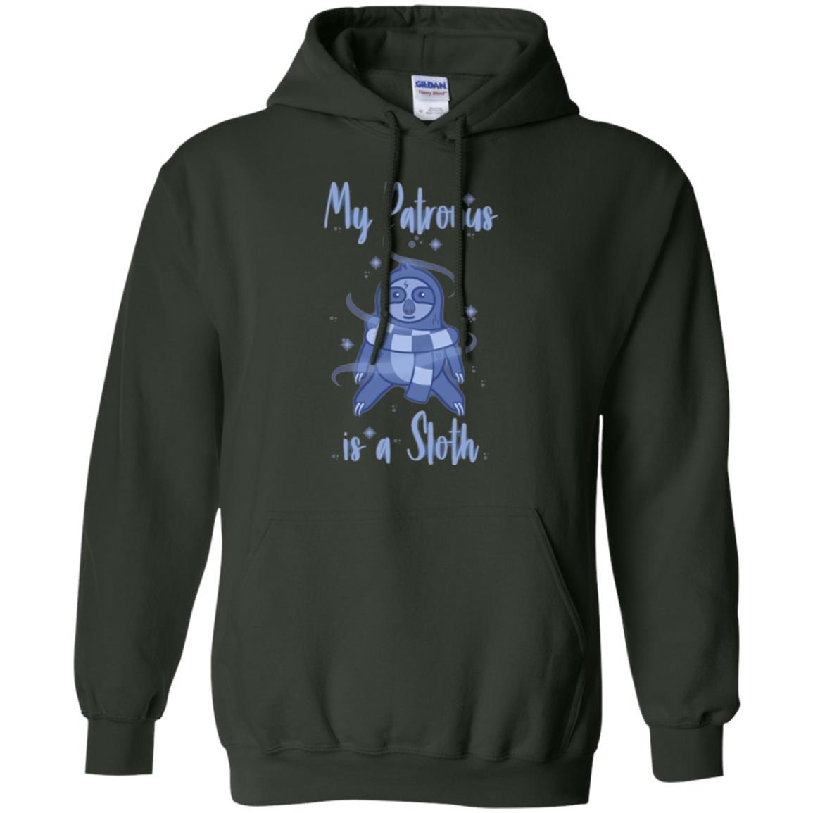 Film T-shirt My Patronus Is A Sloth T-shirt Forest Green