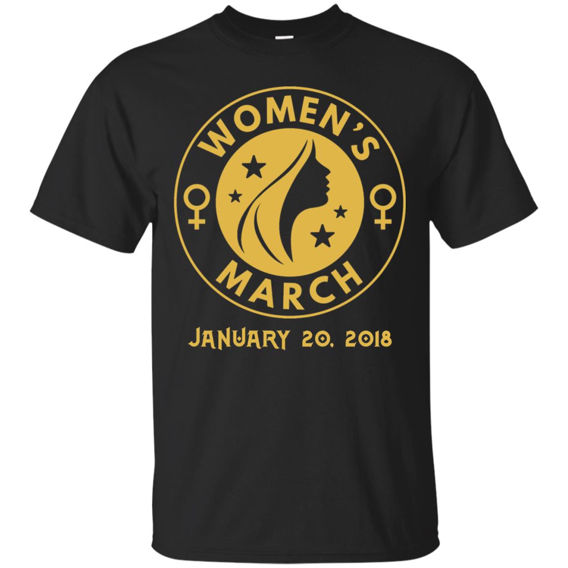 Women_s Right T-shirt Women_s March January 20th 2018 Protest Black