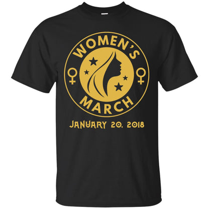 Women_s Right T-shirt Women_s March January 20th 2018 Protest Black
