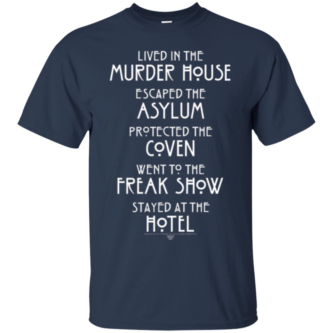 American Horror Story T-shirt Lived In The Murder House Navy