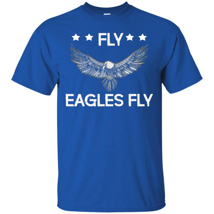 Flying Eagles Fly T-shirt Royal
