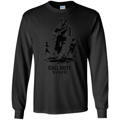 Military T-shirt Call Of Duty Wwi Black