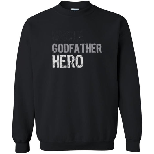 Daddy T-shirt Uncle Godfather Hero T-shirt Black