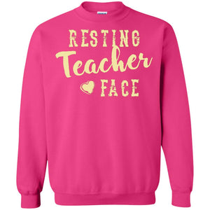 Resting Teacher Face T-shirt