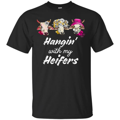 Hangin' With My Heifers Shirt Black