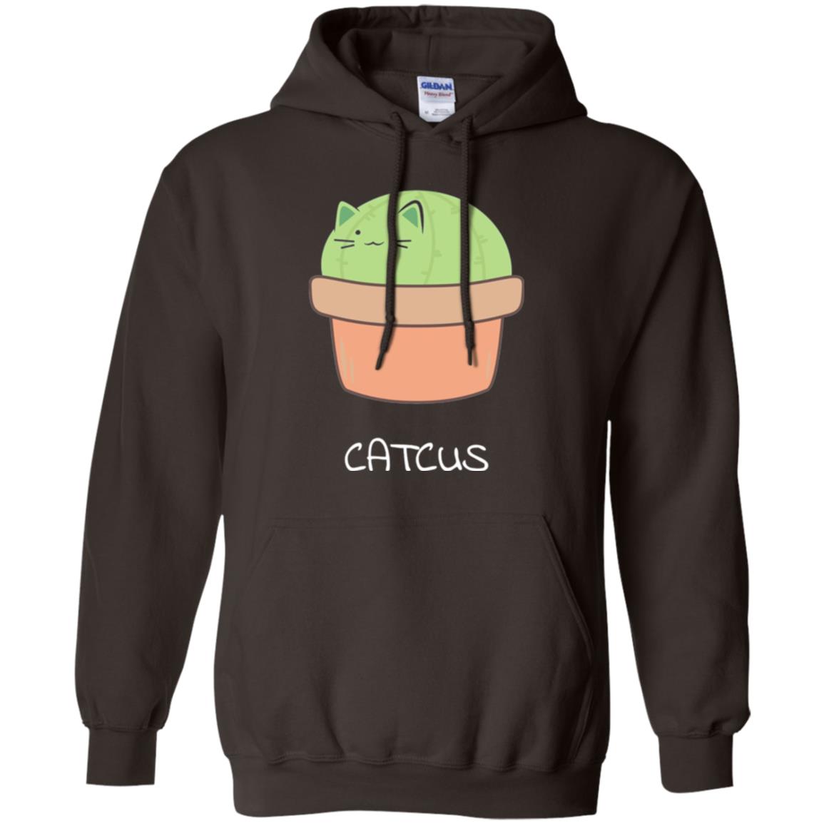 Cat Lovers T-shirt Catcus Dark Chocolate