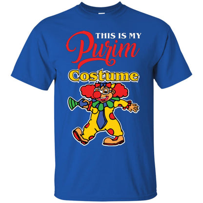 Purim Day T-shirt This Is My Purim Costume Royal