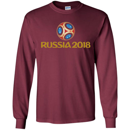 Football T-shirt Russia 2018 World Cup Maroon