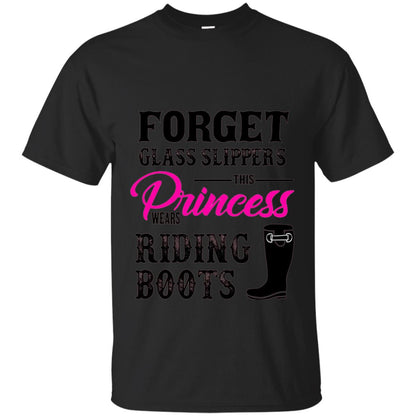 Forget Glass Slippers Princess Wears Riding Boots Black