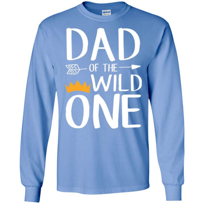 Dad Of The Wild One Daddy T-shirt Carolina Blue
