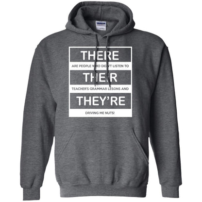 There Are People Who Don_t Listen To Their Teacher Student T-shirt Dark Heather