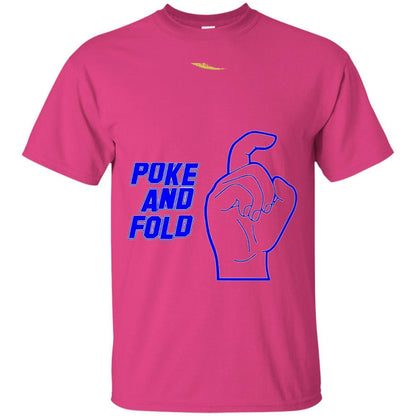 Poke And Fold T-Shirt Heliconia