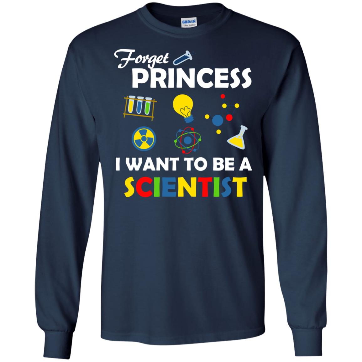 Forget Princess I Want To Be A Scientist Navy