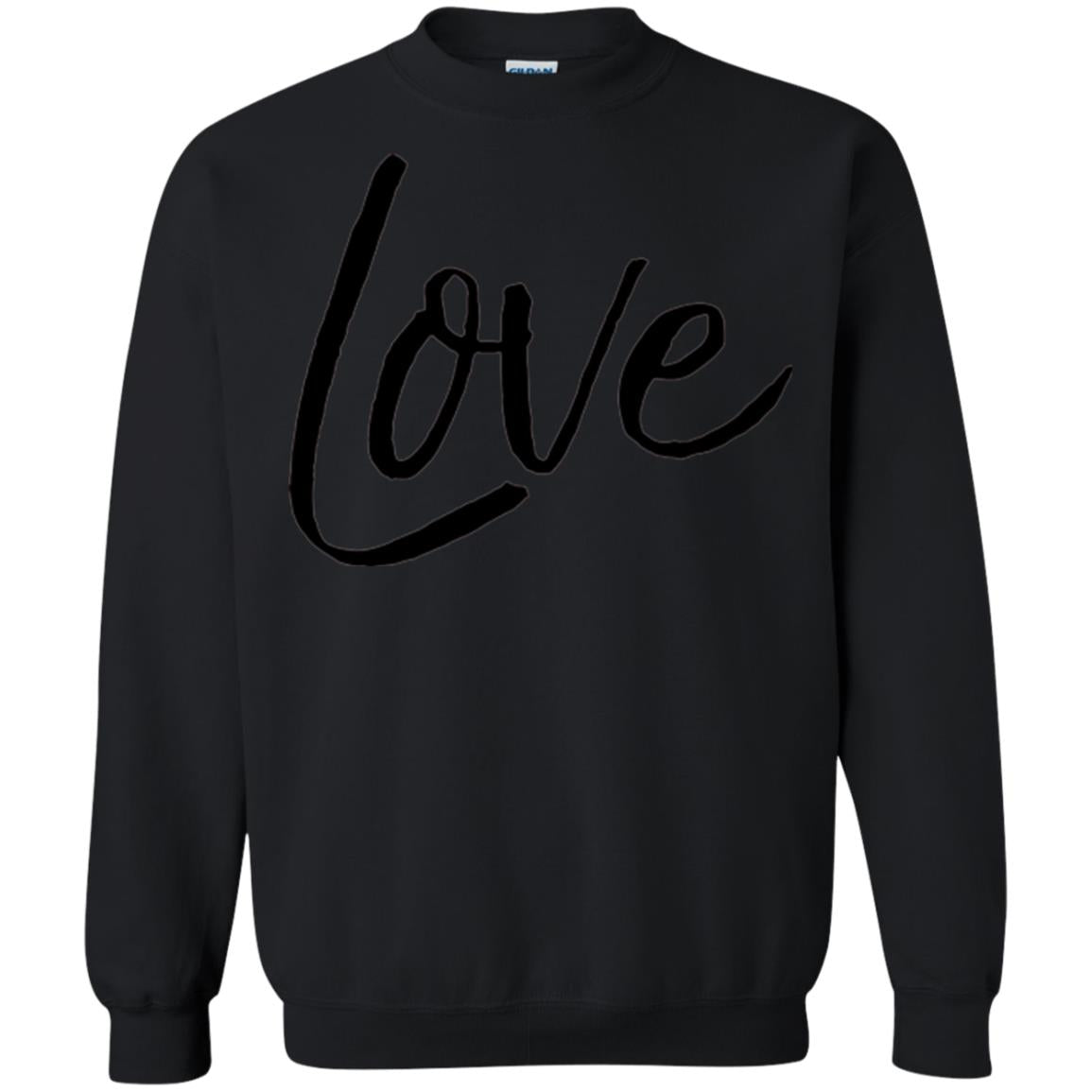 Black Love T-shirt Valentine_s Day Black