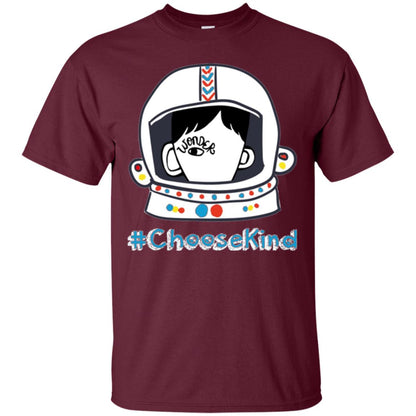 Anti Bullying T-shirt Choose Kind Maroon