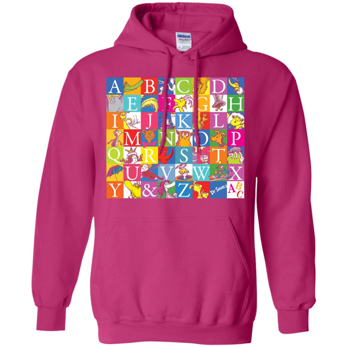 Dr. Seuss A To Z Gift Shirt For Funny Man Heliconia