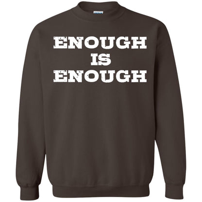 Enough Is Enough Gun Control T-shirt Dark Chocolate