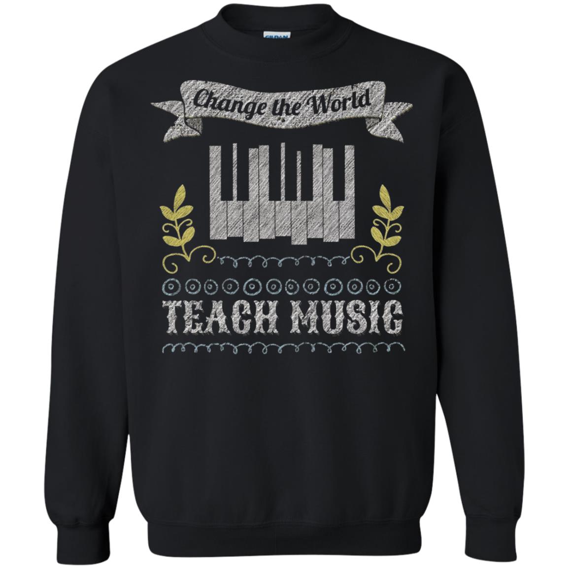 Piano Teacher Shirts Change World Teach Music