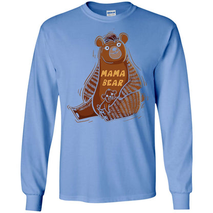 First Time Mothers Day Shirts Mama Bear Carolina Blue