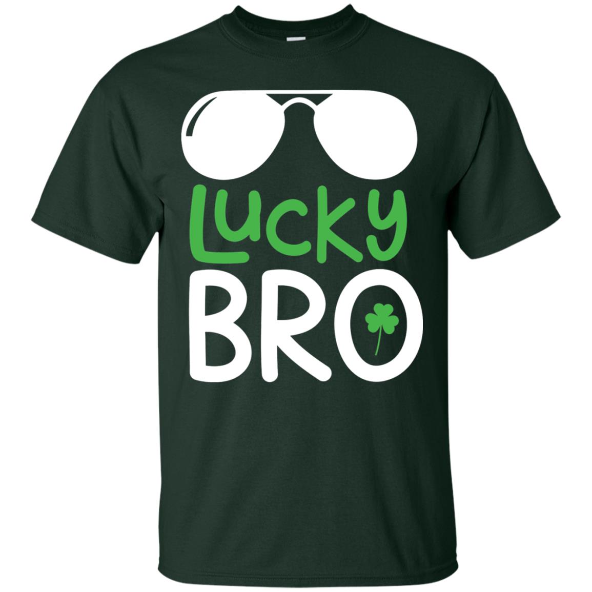 Lucky Bro St. Patrick_s Day T-shirt Forest