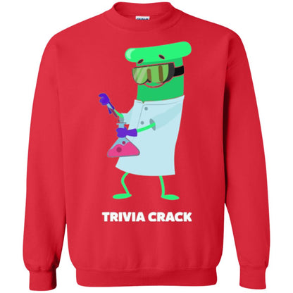 Cute Trivia Crack Scientist Al T-shirt Red