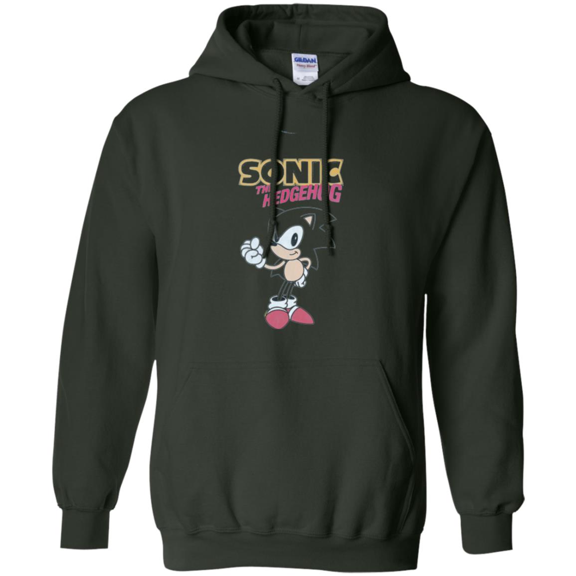 Movie T-shirt Sonic The Hedgehog Forest Green