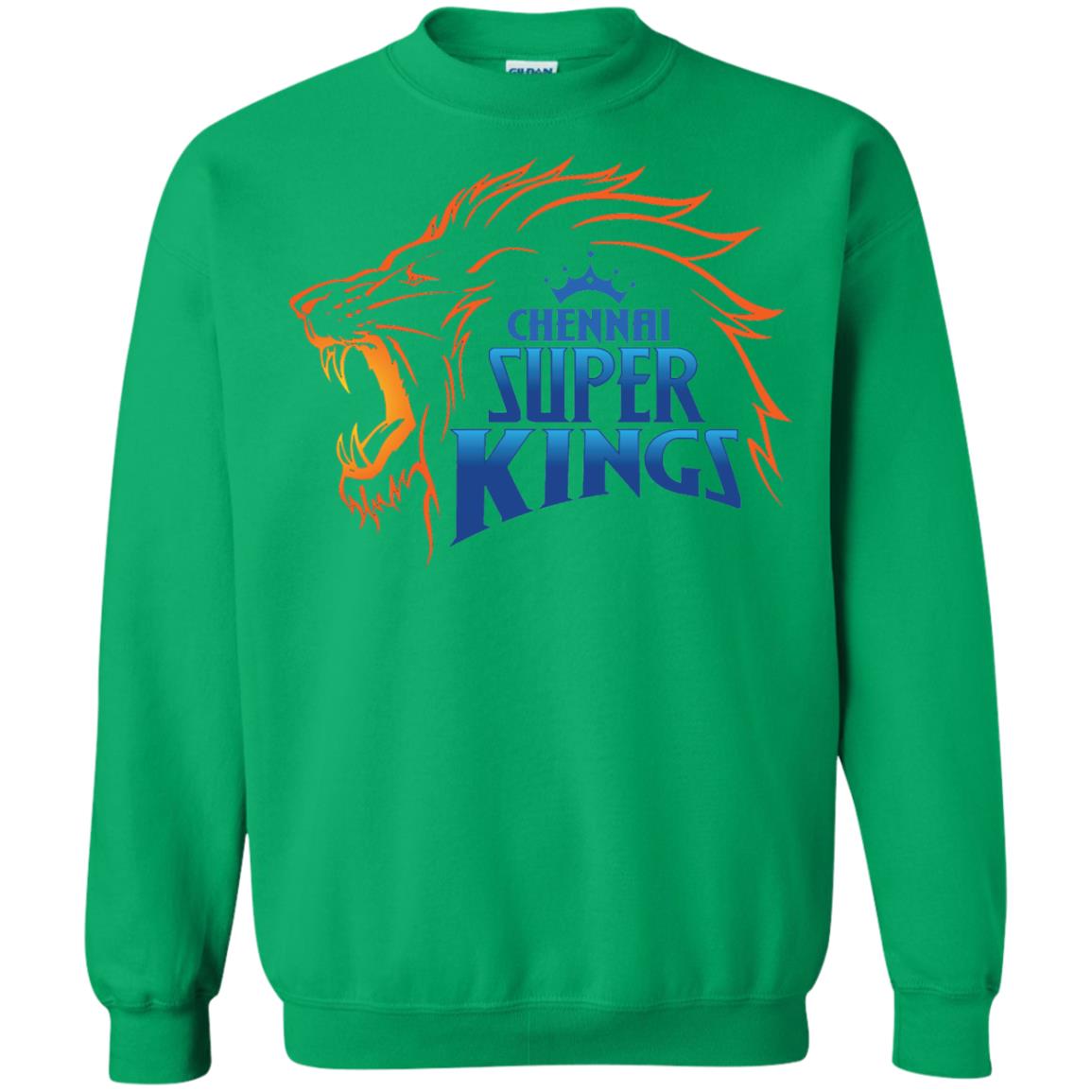 Chennai Super Kings Cricket Fans 2018 T-shirt Irish Green