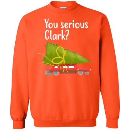 Christmas T-shirt You Serious Clark Griswold Orange