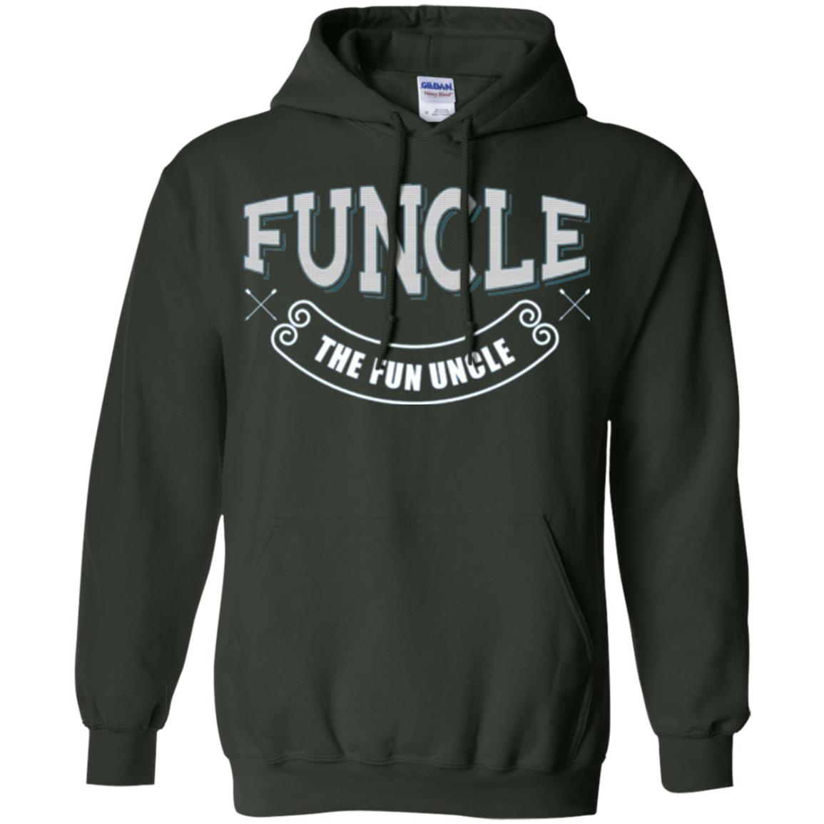 Funcle The Fun Uncle T-shirt Forest Green