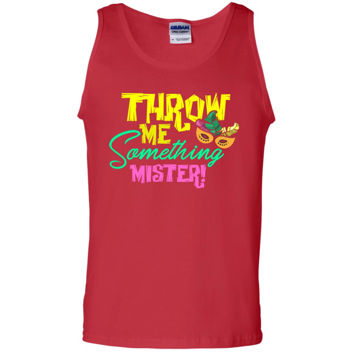 Mardi Gras T-shirt Throw Me Something Mister Red