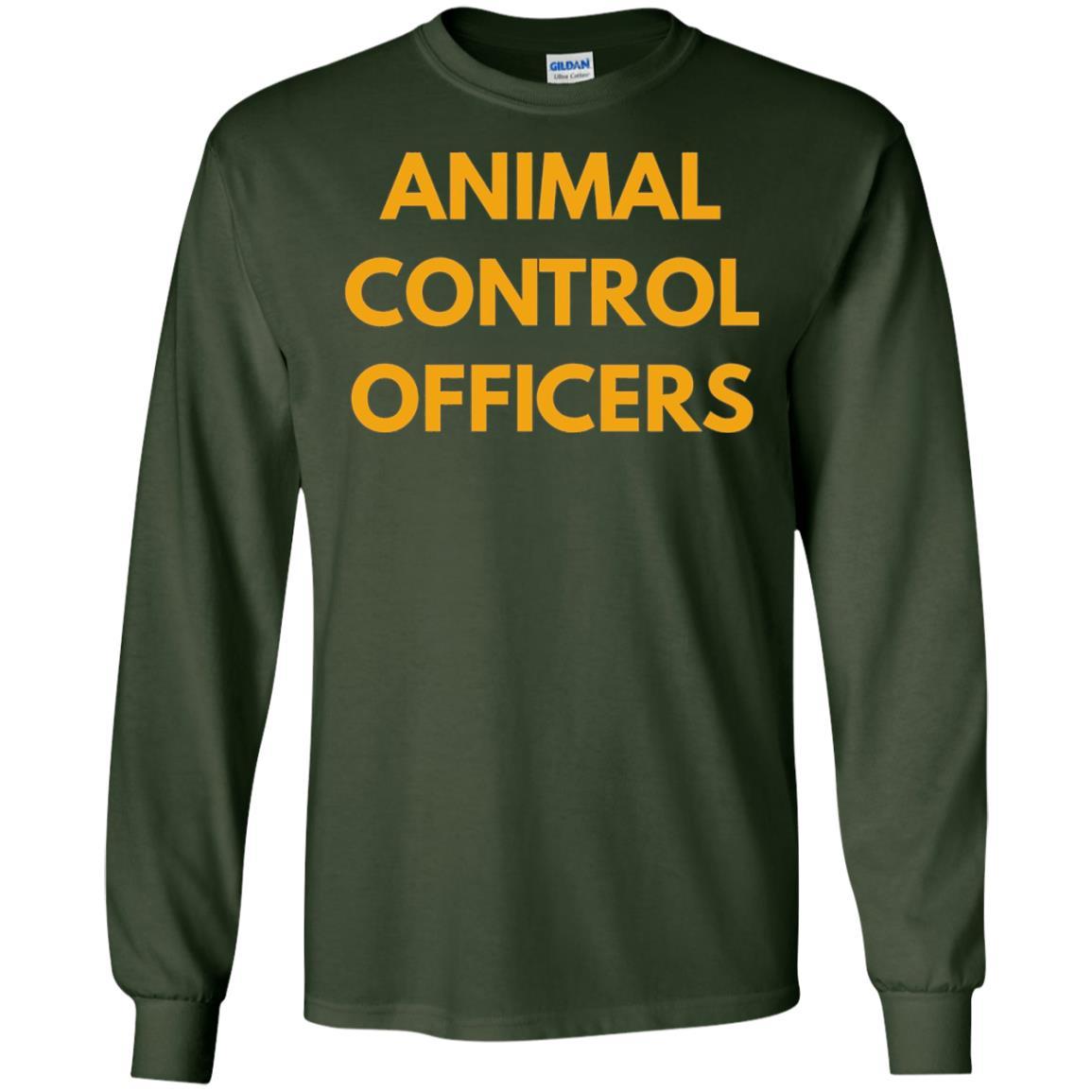 Animals Shelter T-shirt Animal Control Officers T-shirt Forest Green
