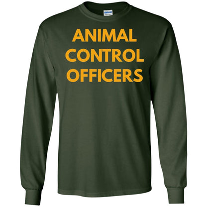 Animals Shelter T-shirt Animal Control Officers T-shirt Forest Green