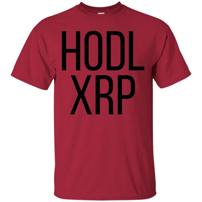 Hodl Xrp Ripple Cryptocurrency Alt Coin T-shirt Cardinal