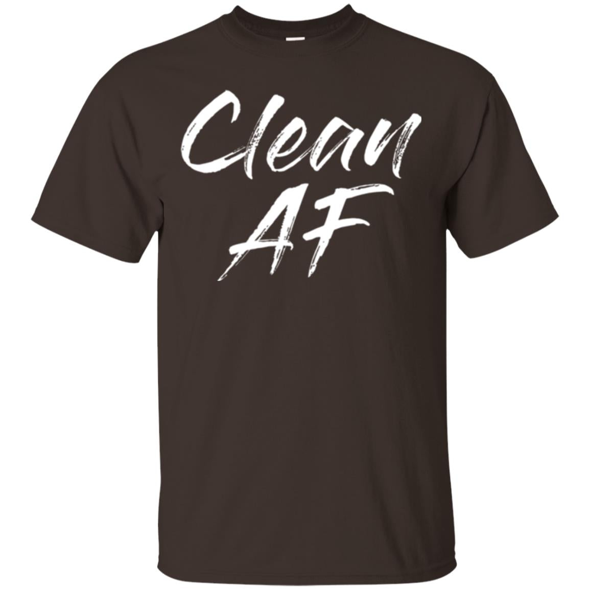Clean Af T-shirt Dark Chocolate