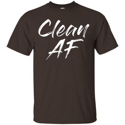 Clean Af T-shirt Dark Chocolate